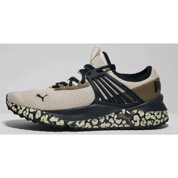 Puma Pacer Future Animal Women’s Sneakers Size 8 Beige Black 396022-01 Clean - Picture 3 of 10